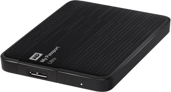Western Digital WD My Passport Ultra schwarz 1TB, USB 3.0 Micro-B