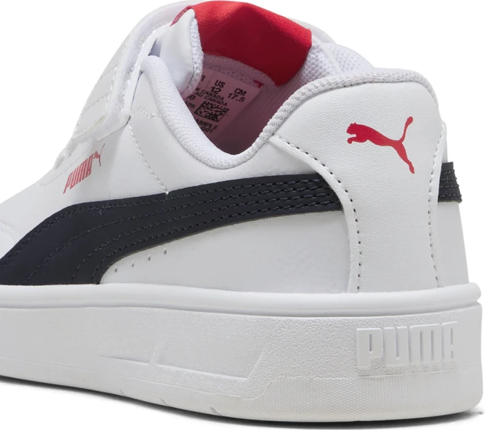 Puma Court Classic Clean puma white/new navy/for all time red (Junior)
