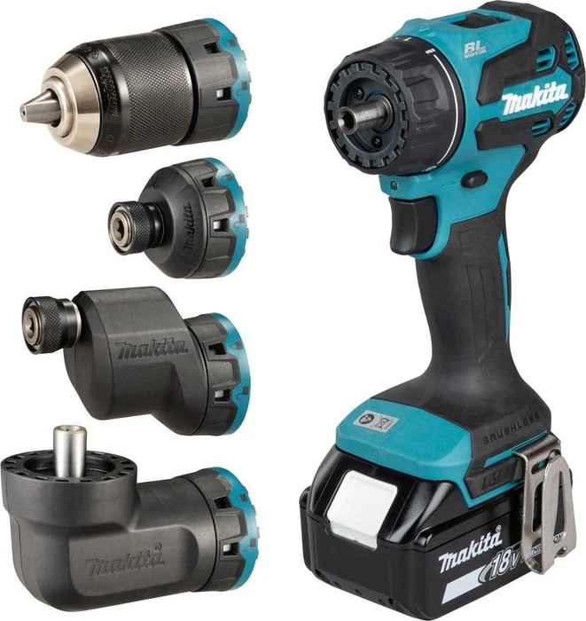 Makita DDF491RTJ LXT Akku-Bohrschrauber inkl. MAKPAC + 2 Akkus 5.0Ah