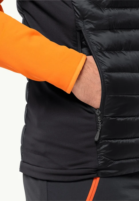 Jack Wolfskin Routeburn Pro Ins Funktionsweste schwarz (Herren)