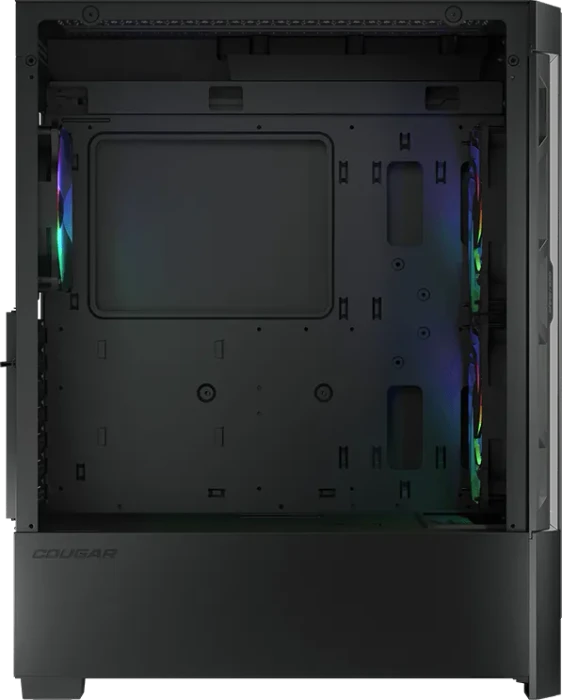 Cougar Duoface RGB, schwarz, Glasfenster