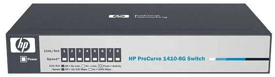 HP 1410-8G, 8-Port