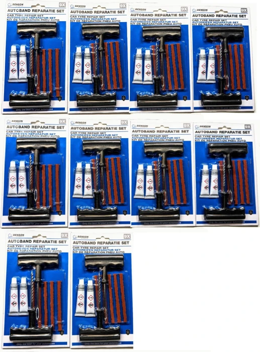 Benson Tools Autoreifen-Reparatur Set 9-teilig