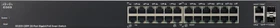 Cisco SG200 Rackmount Gigabit Smart Switch, 24x RJ-45, 2x RJ-45/SFP, 180W PoE (SG200-26FP)