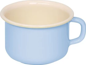 Riess Classic Pastell Kaffeebecher mit Henkel 400ml blau