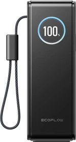 EcoFlow Rapid Pro Powerbank (25000mAh, 170W, Integriertes 100W Kabel) schwarz