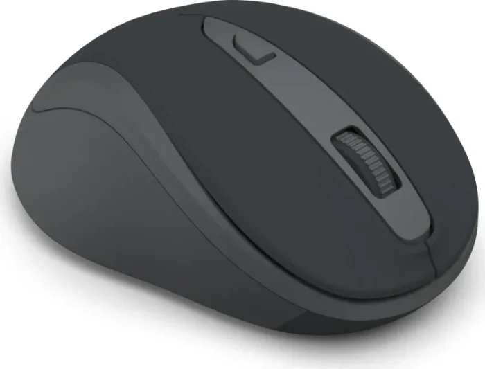 Hama WM-400 Silent Wireless 6-Button Mouse schwarz/grau, USB