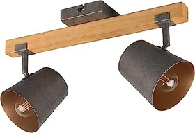 Trio Bell Spot 2-flammig nickel matt