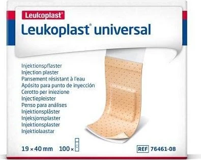 BSN medical Leukoplast Universal Injektionspflaster, 1.9 x 4cm, 100 Stück