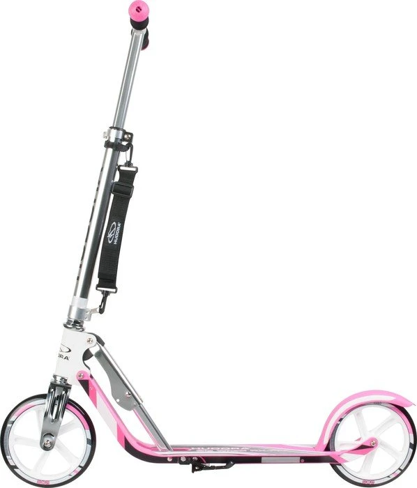 Hudora Big Wheel 205 Scooter weiß/pink