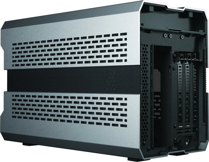 Phanteks Evolv Shift XT, silber, Mini-ITX
