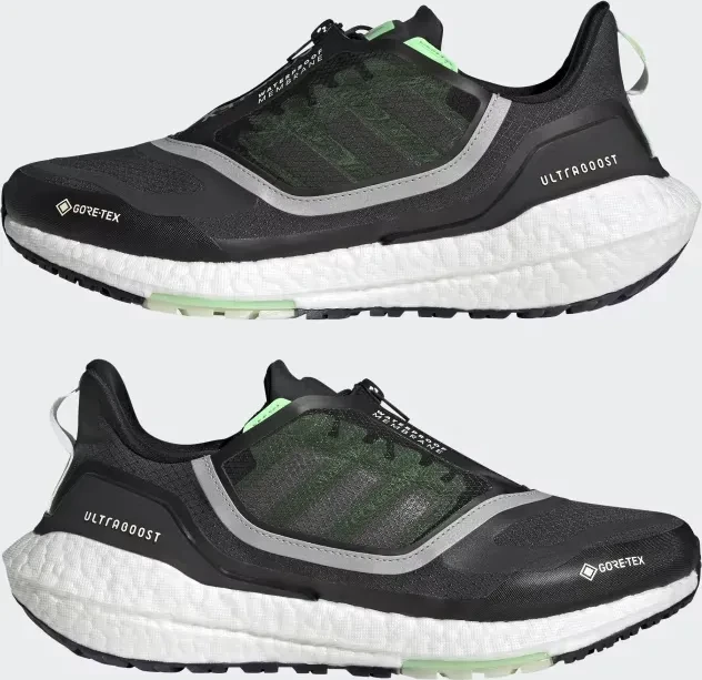adidas Ultraboost 22 GTX carbon/cloud white/beam green (Herren)