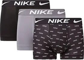 Nike Dri-Fit Micro 3er Pack Boxer Briefs schwarz/grau (Herren)