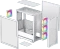 DeepCool CC560 Mesh [V2], weiß, Glasfenster Vorschaubild