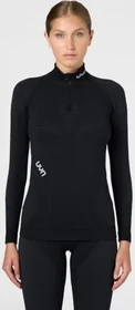 UYN Ambityon Half Zip Funktionsshirt langarm blackboard/anthracite/white (Damen)