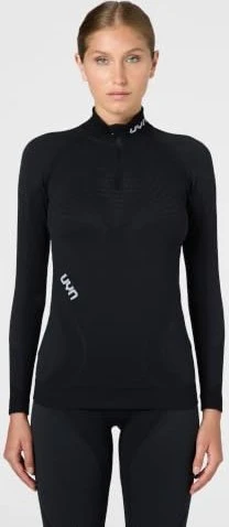 UYN Ambityon Half Zip Funktionsshirt langarm blackboard/anthracite/white (Damen)
