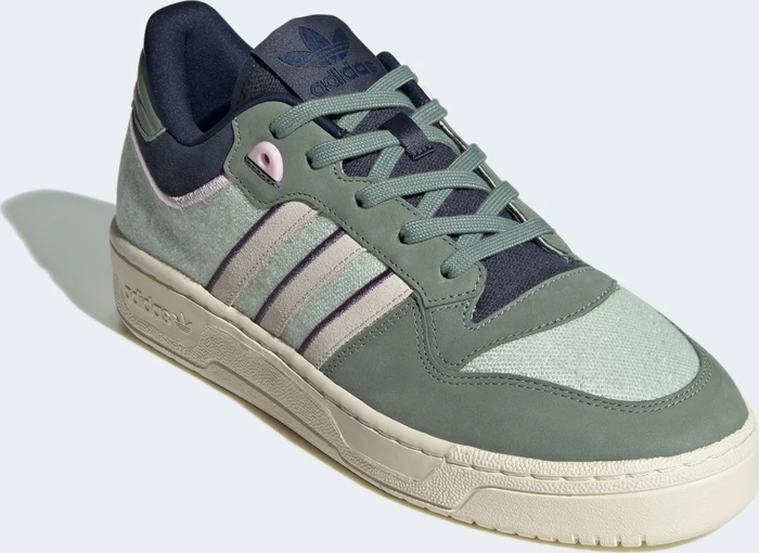 adidas Rivalry Low 86 linen green/cream white/silver green
