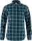 Fjällräven Övik Flannel Hemd langarm dark navy/indigo blue (Damen) Vorschaubild