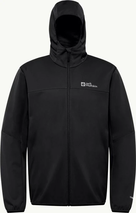 Jack Wolfskin Feldberg Hoody Funktionsjacke schwarz (Herren)