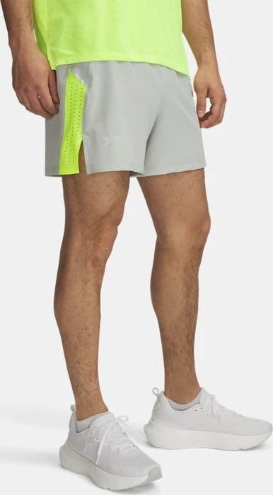 Under Armour Launch Elite Hose kurz hydro green/high vis yellow/reflective (Herren)