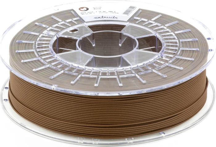 Extrudr GREENTEC Wood, braun, Spule, 1.75mm, 800g