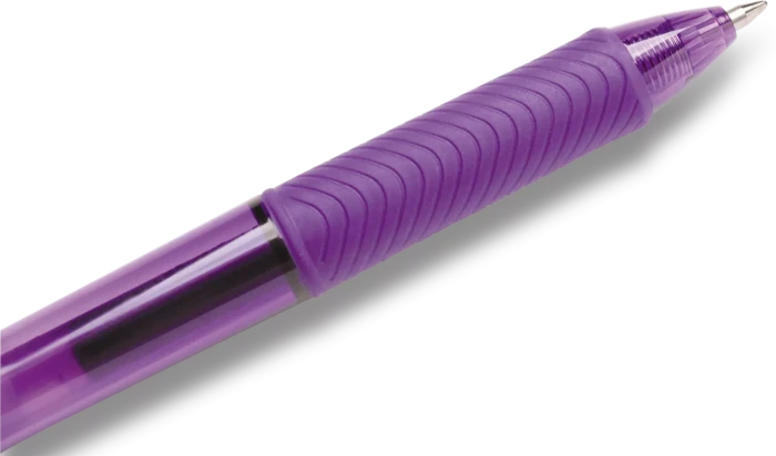 Pentel EnerGel X BL107 0.7mm/0.35mm Gelroller violett/transparent