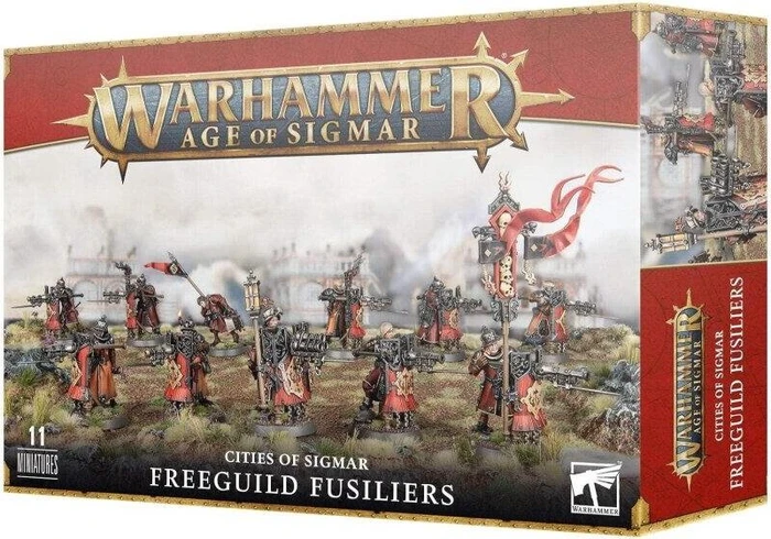 Games Workshop Warhammer Age of Sigmar - Cities of Sigmar - Freeguild Fusiliers