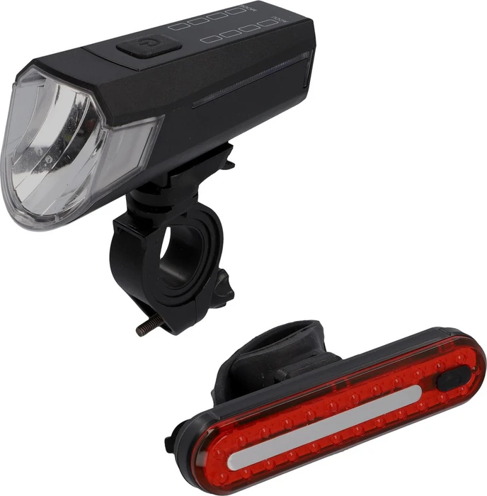 Fischer Akku-USB-LED 80 Lux Beleuchtungsset