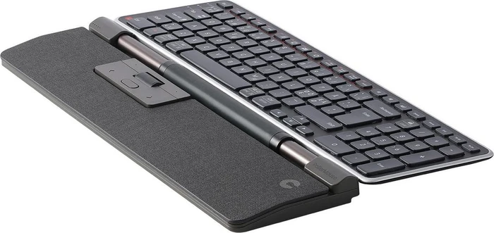 Contour Design RollerMouse Pro Wireless Slim Wrist, Stoff dunkelgrau, USB/Bluetooth