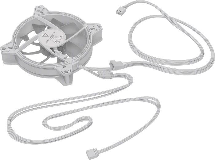 Modecom Volcano Apex 120 ARGB, weiß, 120mm