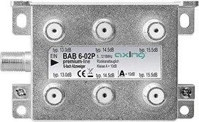 Axing BAB 6-02 6-fach BK-Abzweiger