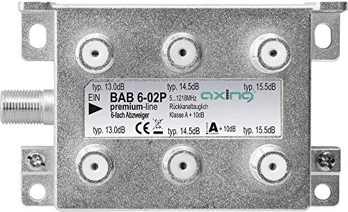 Axing BAB 6-02 6-fach BK-Abzweiger