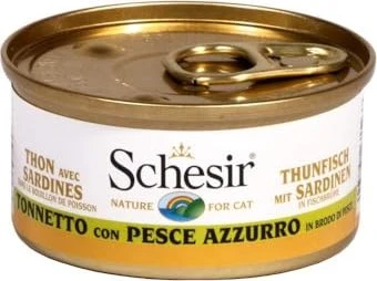 Schesir Thunfisch mit Sardinen, 1.68kg (24x 70g)
