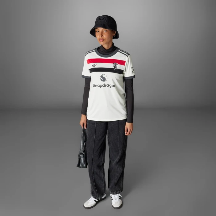 adidas Manchester United 2024/2025 Ausweichtrikot off white (Damen)