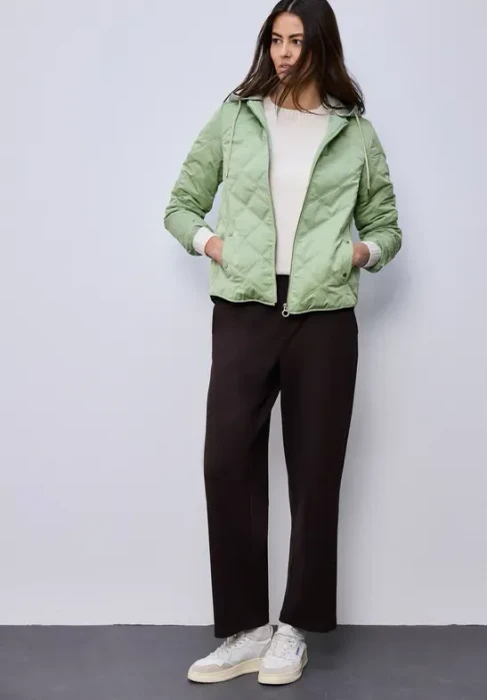Street One Jacke mit abnehmbarer Kapuze Funktionsjacke bright pistachio (Damen)