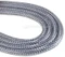 BitFenix Alchemy 4-Pin Molex Verlängerung 45cm, sleeved silber Vorschaubild