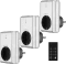REV Funkschalt-Set 3+1 Standard mit Fernbedienung, 1000W, Typ F, Funksteckdose, 3er-Pack Vorschaubild