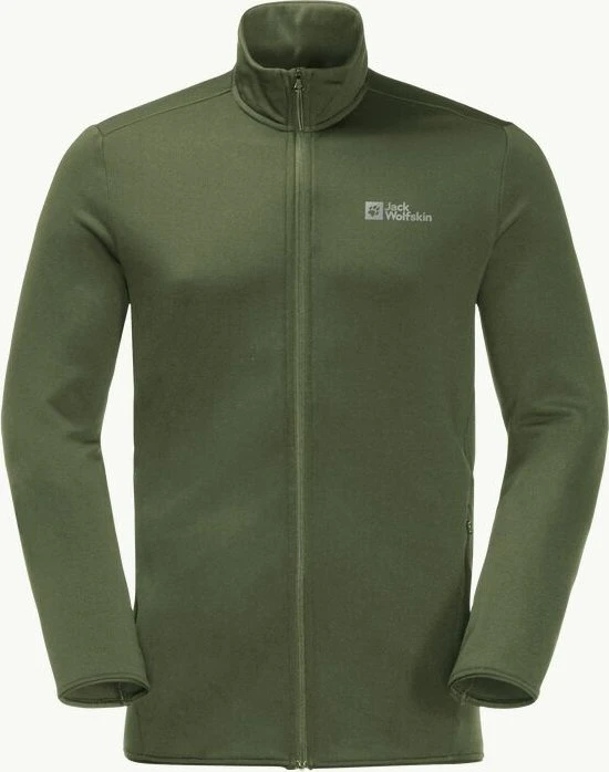 Jack Wolfskin Pack&Go FZ Funktionsjacke greenwood (Herren)