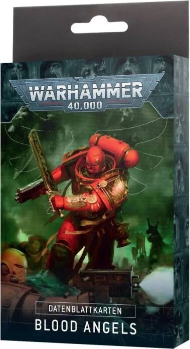 Games Workshop Warhammer 40.000 - Datakarten: Blood Angels (DE)