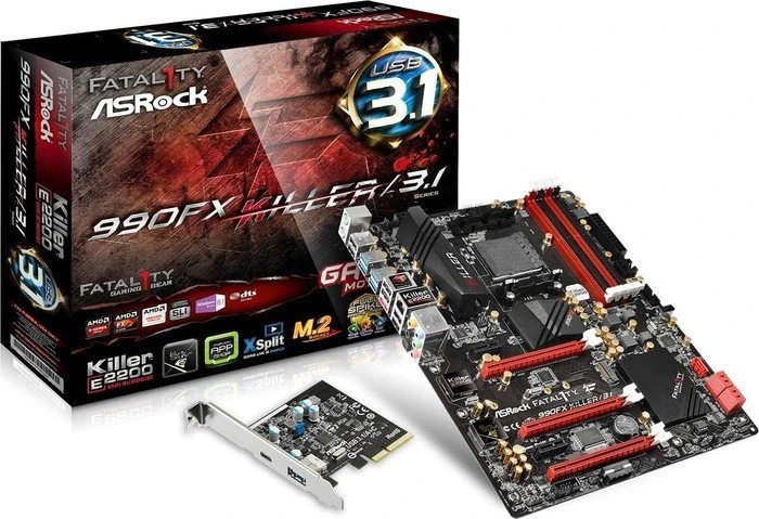ASRock Fatal1ty 990FX Killer/3.1 (AMD AM3+)