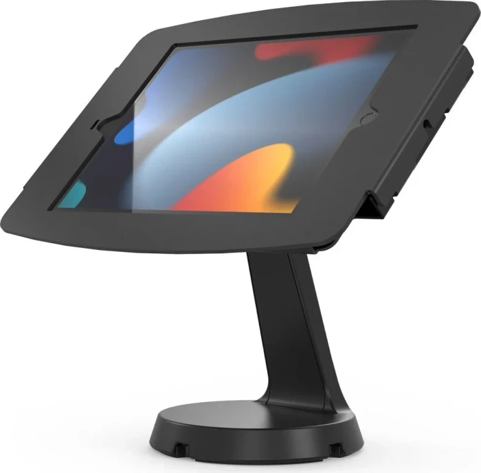 Compulocks Enclosure Mast Counter Stand/Wall Mount, Tablet-Stand für Apple iPad 10.2" 7-9th Gen 2019-2021, schwarz