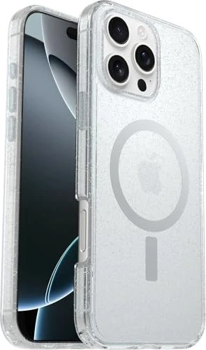 Otterbox Symmetry Clear mit MagSafe für Apple iPhone 16 Pro Max Stardust 3.0