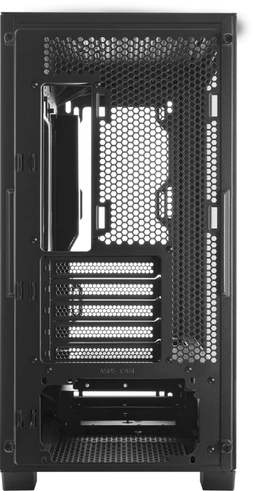 ASUS A21 Black, schwarz, Glasfenster