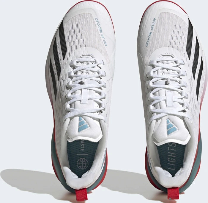 adidas Adizero Cybersonic cloud white/core black/preloved blue (Herren)