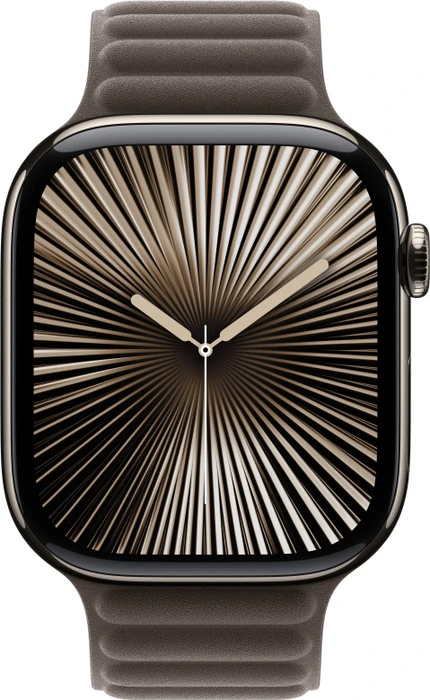 Apple Armband mit Magnetverschluss S/M für Apple Watch 46mm dunkeltaupe