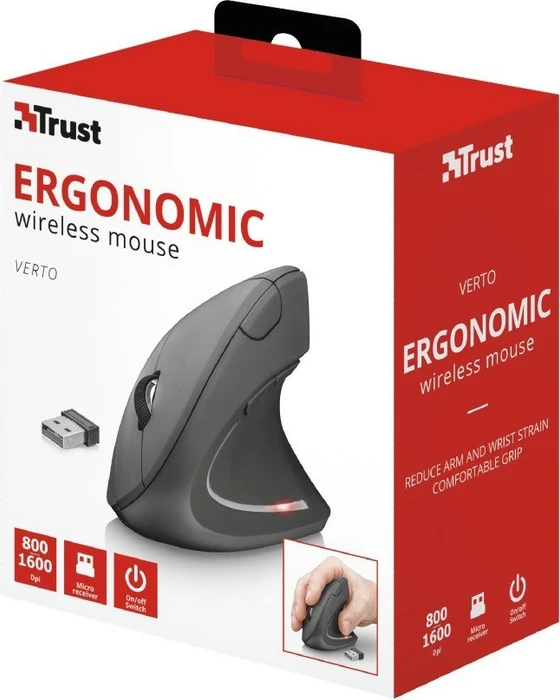 Trust Verto Wireless schwarz, USB