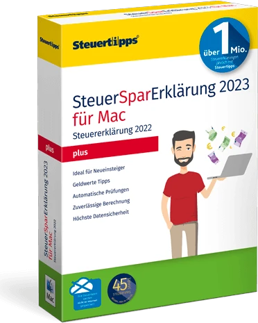 Akademische Arbeitsgemeinschaft SteuerSparErklärung Plus 2022, ESD (deutsch) (MAC)
