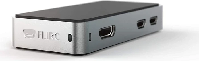 Flirc Gehäuse für Raspberry Pi Zero, schwarzer Deckel, silber/schwarz