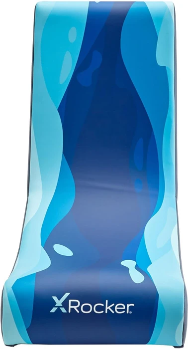 X Rocker Video Rocker Gaming Bodensessel für Kinder/Jugendliche, Lava Blue