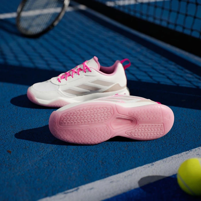 adidas Avaflash Low core white/silver metallic/lucid pink (Damen)